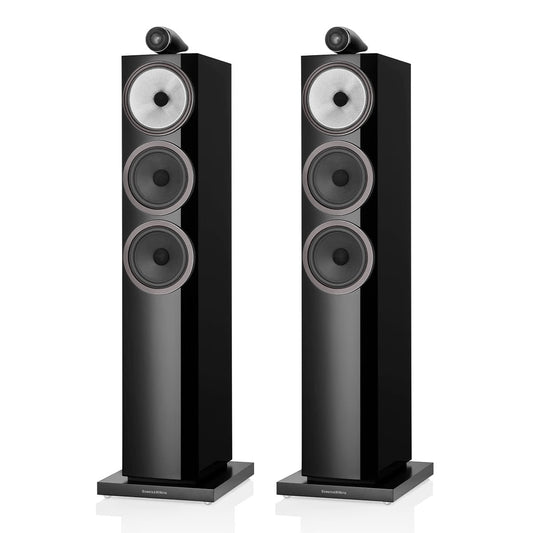 Bowers & Wilkins 703 S3 3-Way Floorstanding Speaker - Pair (Gloss Black)