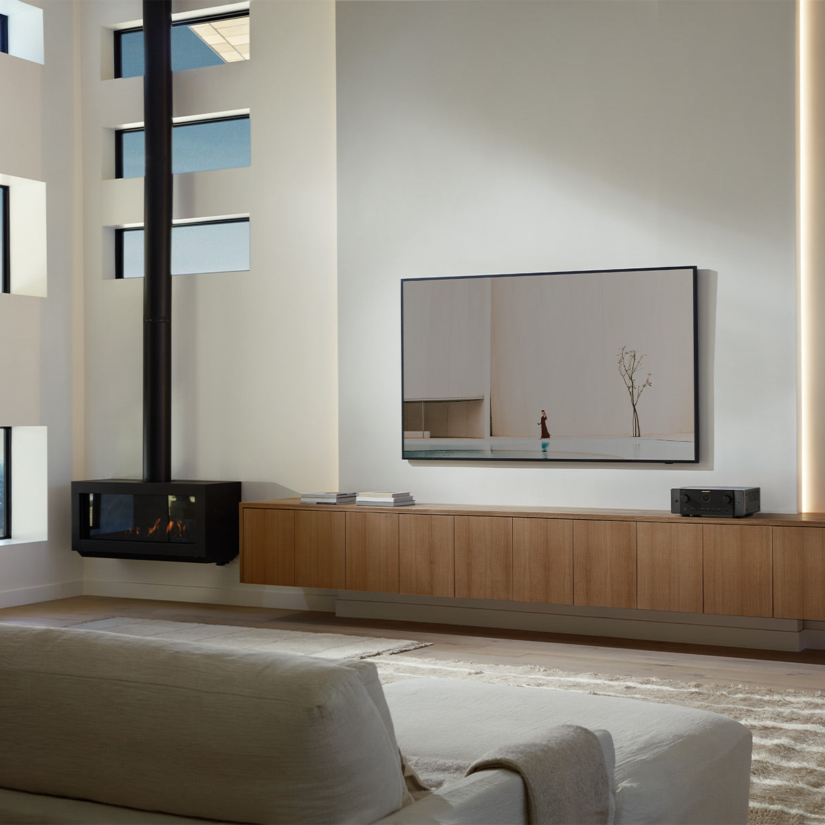 Marantz Cinema 60 7.2 Channel 8K Home Theater Receiver with Dolby Atmos, DTS:X, and HEOS Built-In