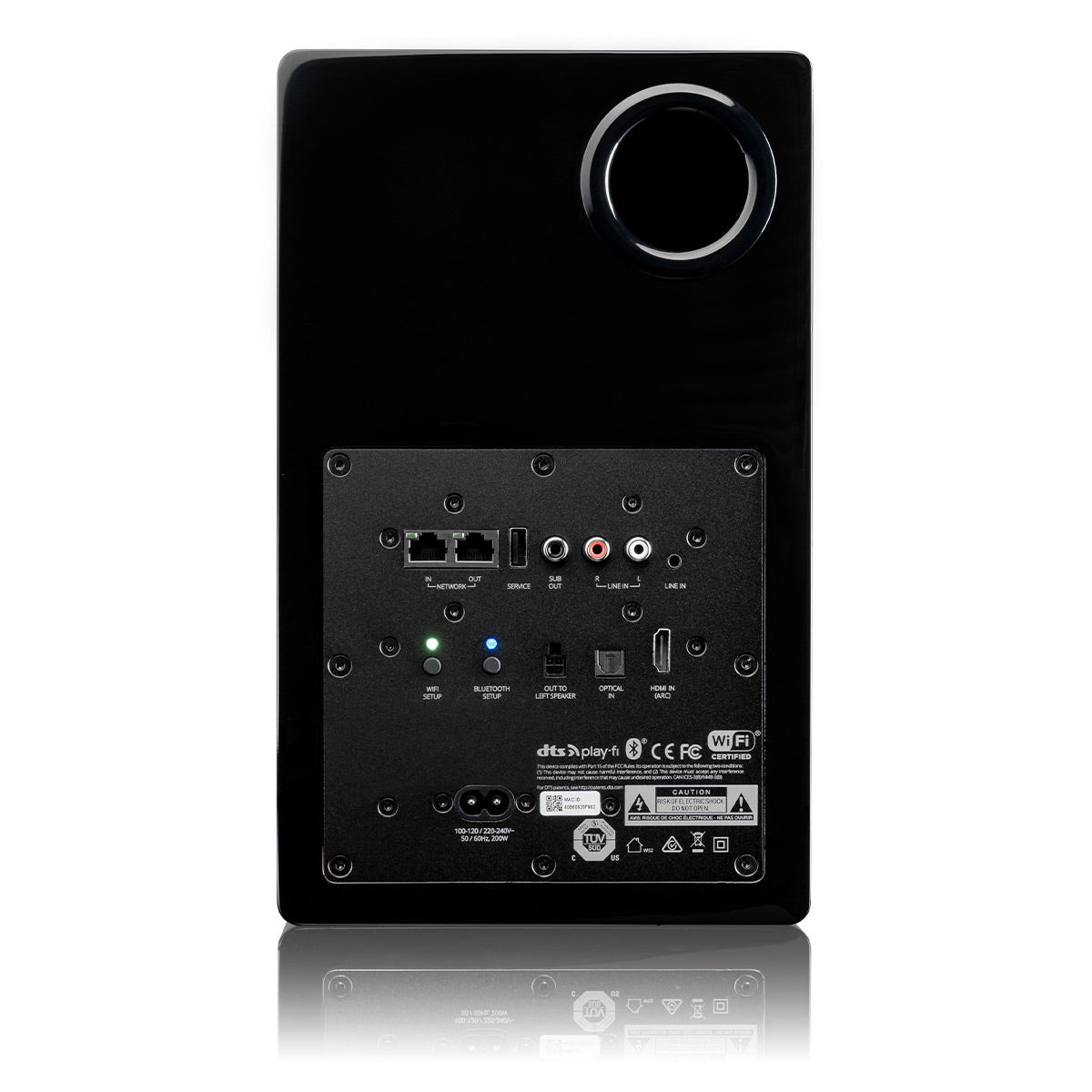 SVS Prime Wireless Pro Powered Speaker System with Chromecast and Airplay 2 - Pair (Piano Gloss Black)