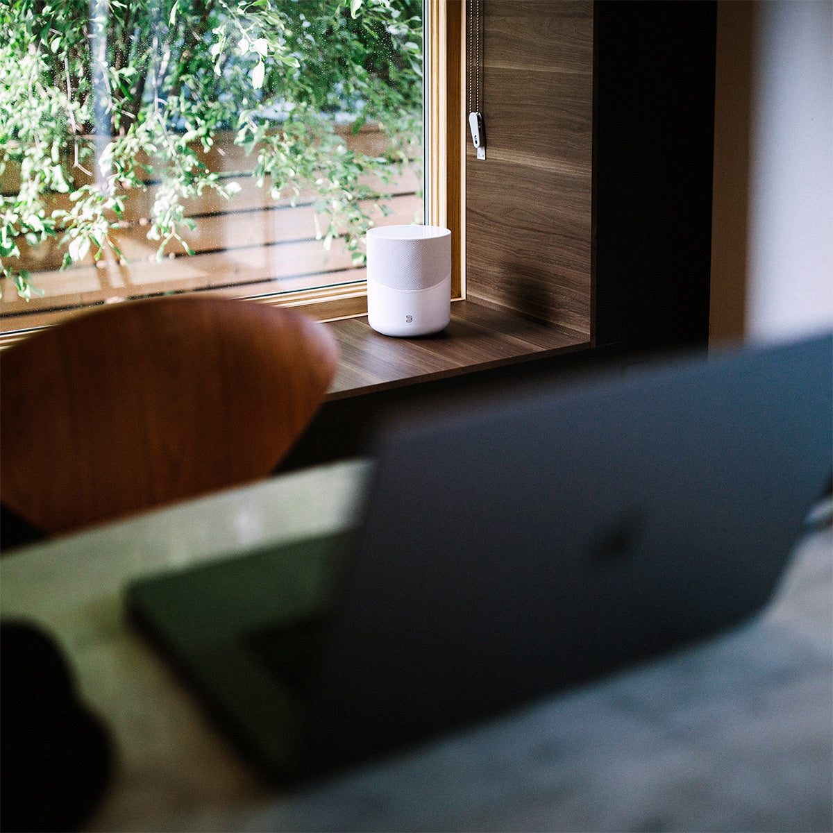 Bluesound PULSE M Compact Wireless Multi-Room Music Streaming Speaker (White)