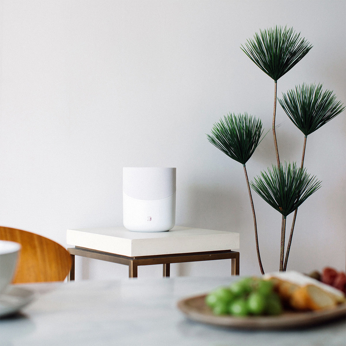 Bluesound PULSE M Compact Wireless Multi-Room Music Streaming Speaker (White)