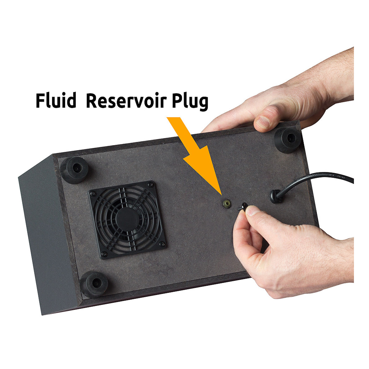 Record Doctor V Record Cleaning Machine with RxLP Cleaning Solution, Low Profile Record Clamp, and 12" Cork Turntable Slipmat