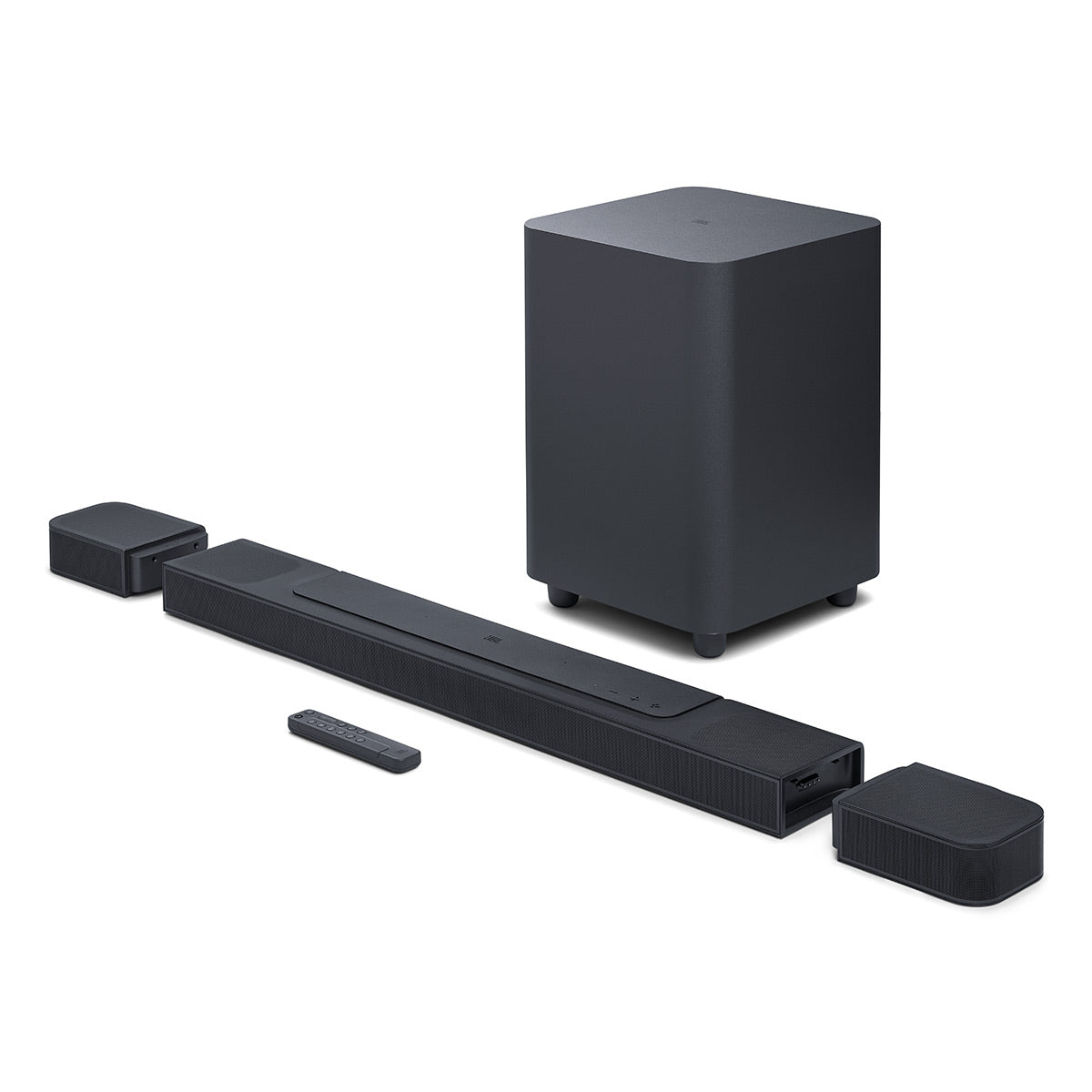 JBL Bar 1000 Surround Sound System with 7.1.4 Channel Soundbar, 10  Wireless Subwoofer, Detachable Rear Speakers, and Dolby Atmos