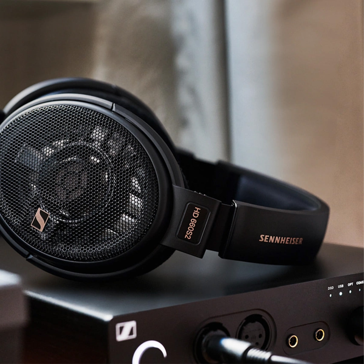 Sennheiser HD 660S2 Open Over-Ear Headphones with Optimized Surround & Improved Transducer Airflow
