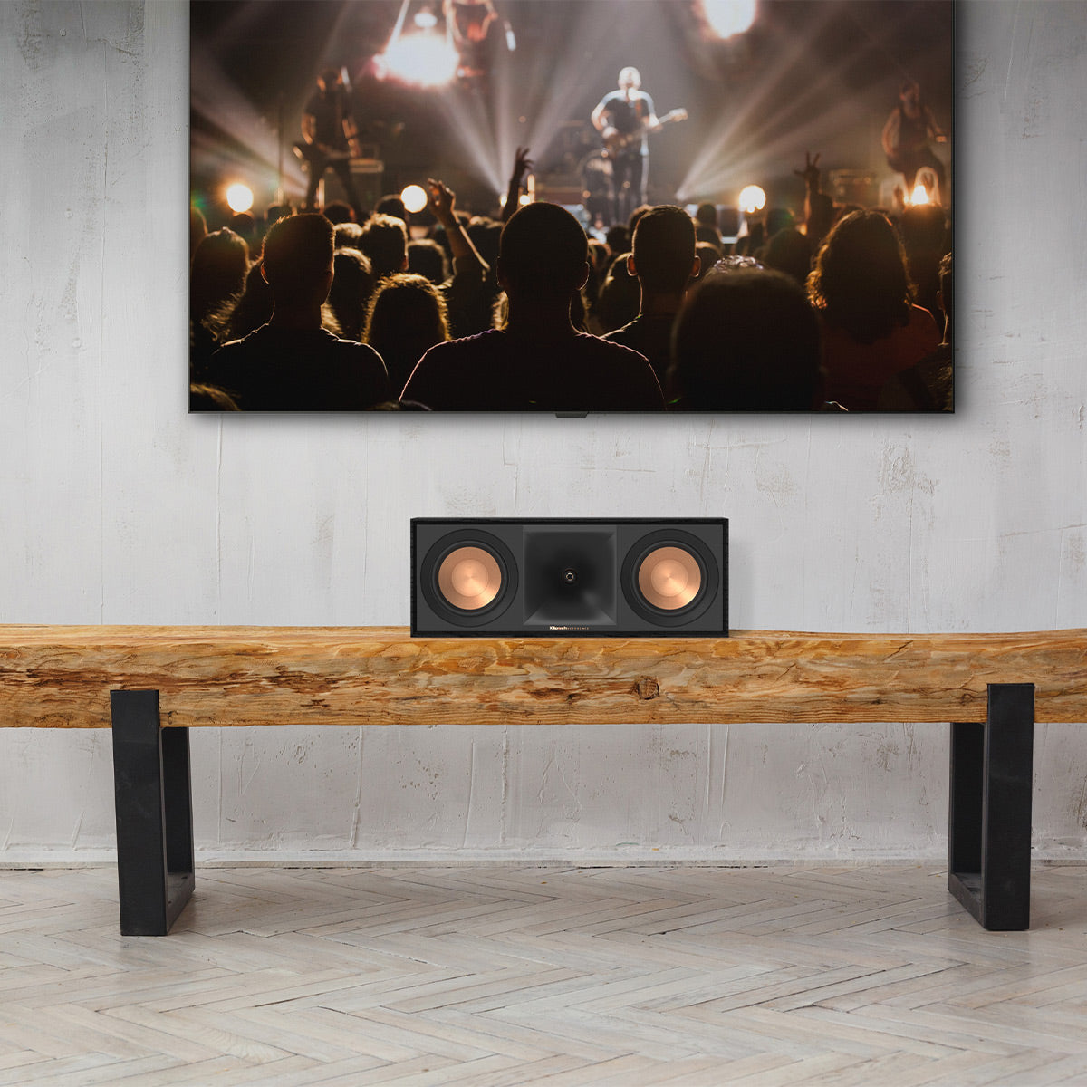Klipsch R-50C Reference Center Channel Speaker Black - Each (Black)