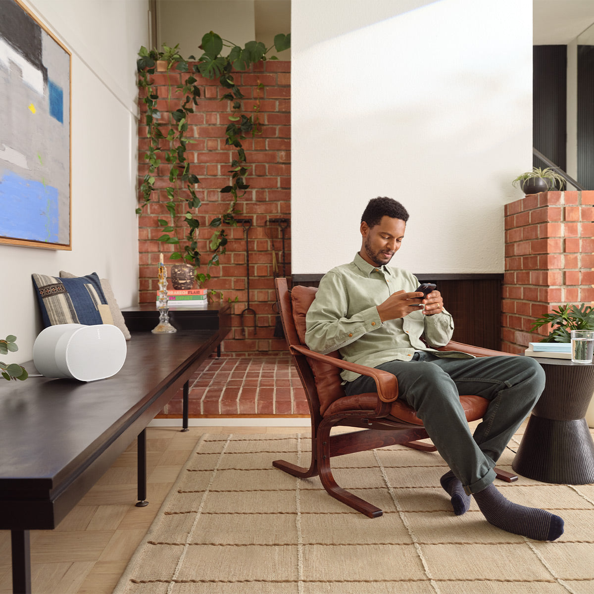 Sonos Immersive Music Set with Pair of Era 300 Voice-Controlled Wireless Smart Speakers (White)