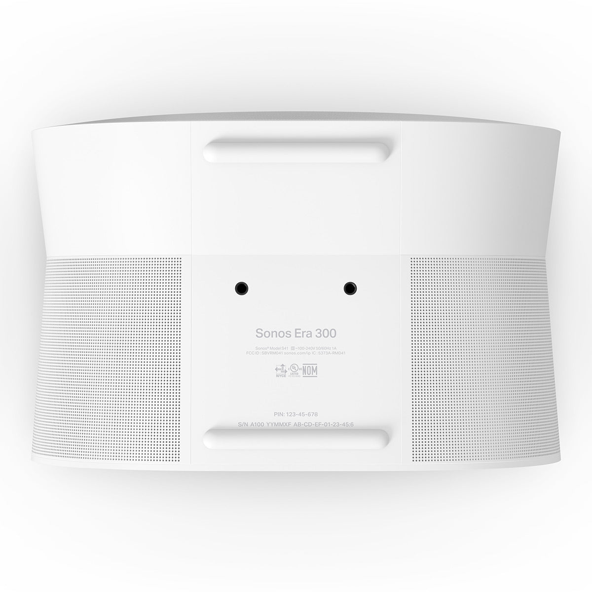 Sonos Immersive Music Set with Pair of Era 300 Voice-Controlled Wireless Smart Speakers (White)