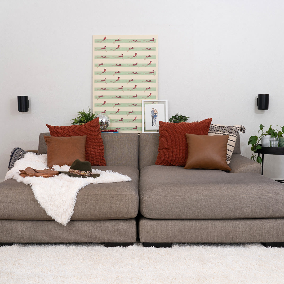 Sanus Adjustable Speaker Wall Mount for Sonos Era 100 - Each (Black)