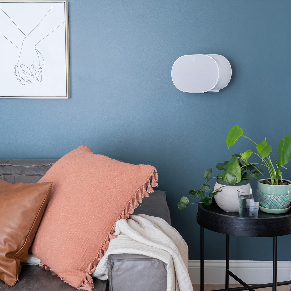 Sanus Adjustable Speaker Wall Mount for Sonos Era 300 - Each (White)