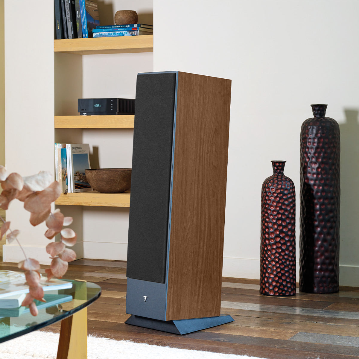 Focal Theva No.3 3 Way Floorstanding Loudspeaker - Each (Dark Wood)