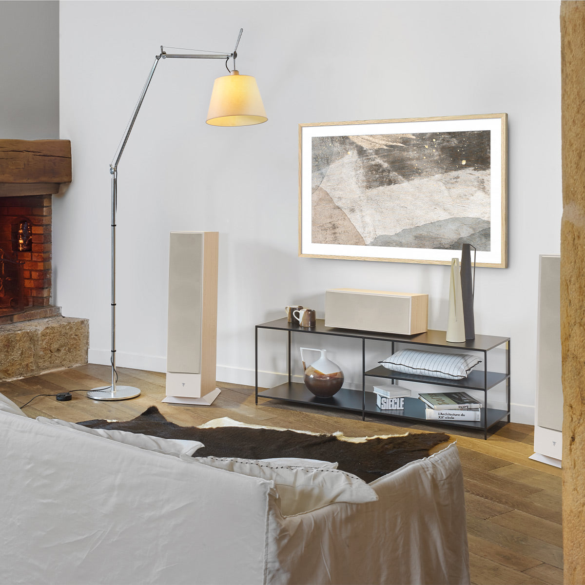 Focal Theva No.3 3-Way Bass-Reflex Floorstanding Loudspeaker - Each (Light Wood)