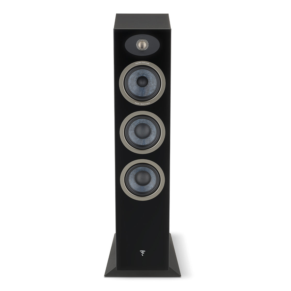 Focal Theva No.2 Slim 3-Way Bass-Reflex Floorstanding Loudspeaker with 5" Speaker Drivers - Each (Black)