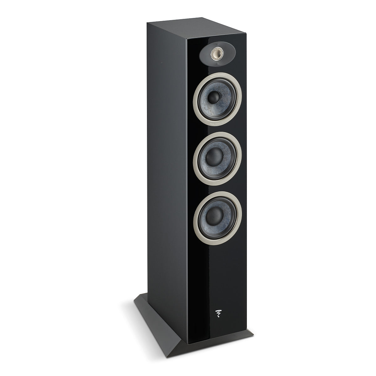 Focal Theva No.2 Slim 3-Way Bass-Reflex Floorstanding Loudspeaker with 5" Speaker Drivers - Each (Black)