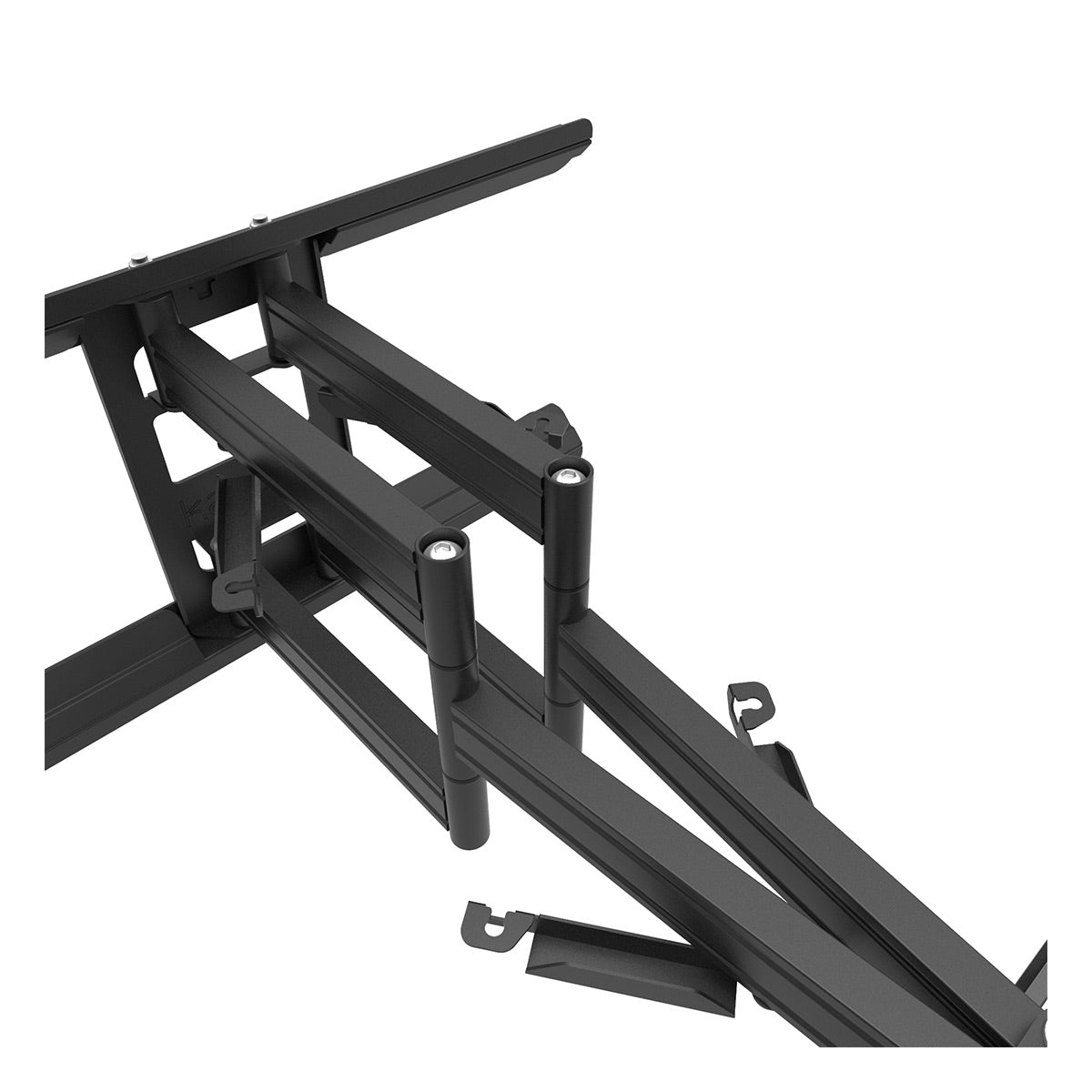 Kanto PDX650SG Stainless Steel Full-Motion Dual Stud Outdoor TV Mount for 37" - 75" TVs
