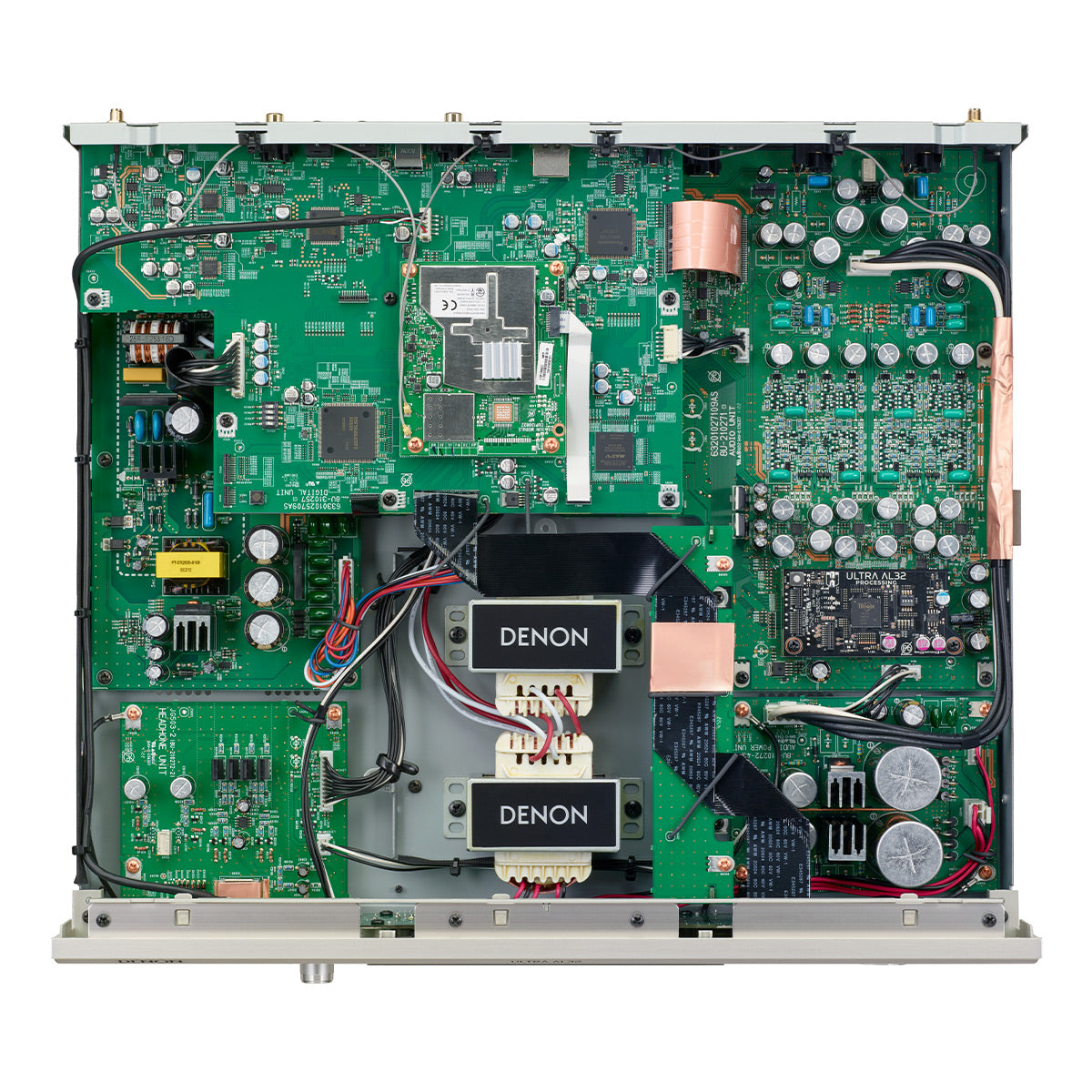 Denon DNP-2000NE Network Player with Ultra AL32 Processing and HEOS Built-In (Silver)