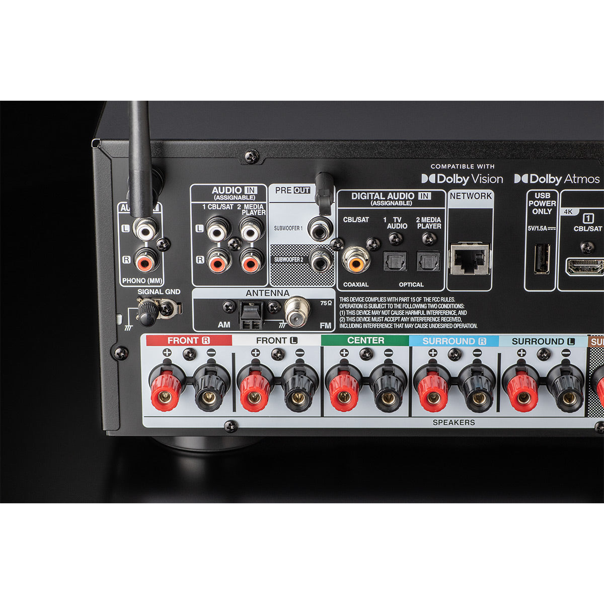 Denon AVR-S770H 7.2 Channel 8K Home Theater Receiver with Dolby Atmos & HEOS Built-In