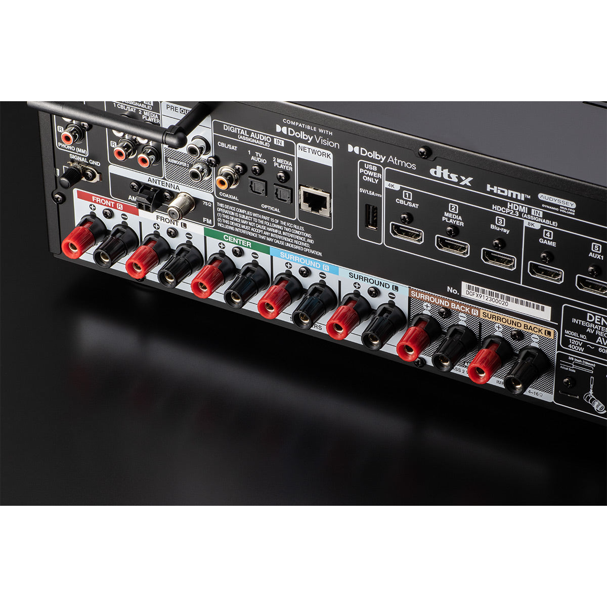 Denon AVR-S770H 7.2 Channel 8K Home Theater Receiver with Dolby Atmos & HEOS Built-In
