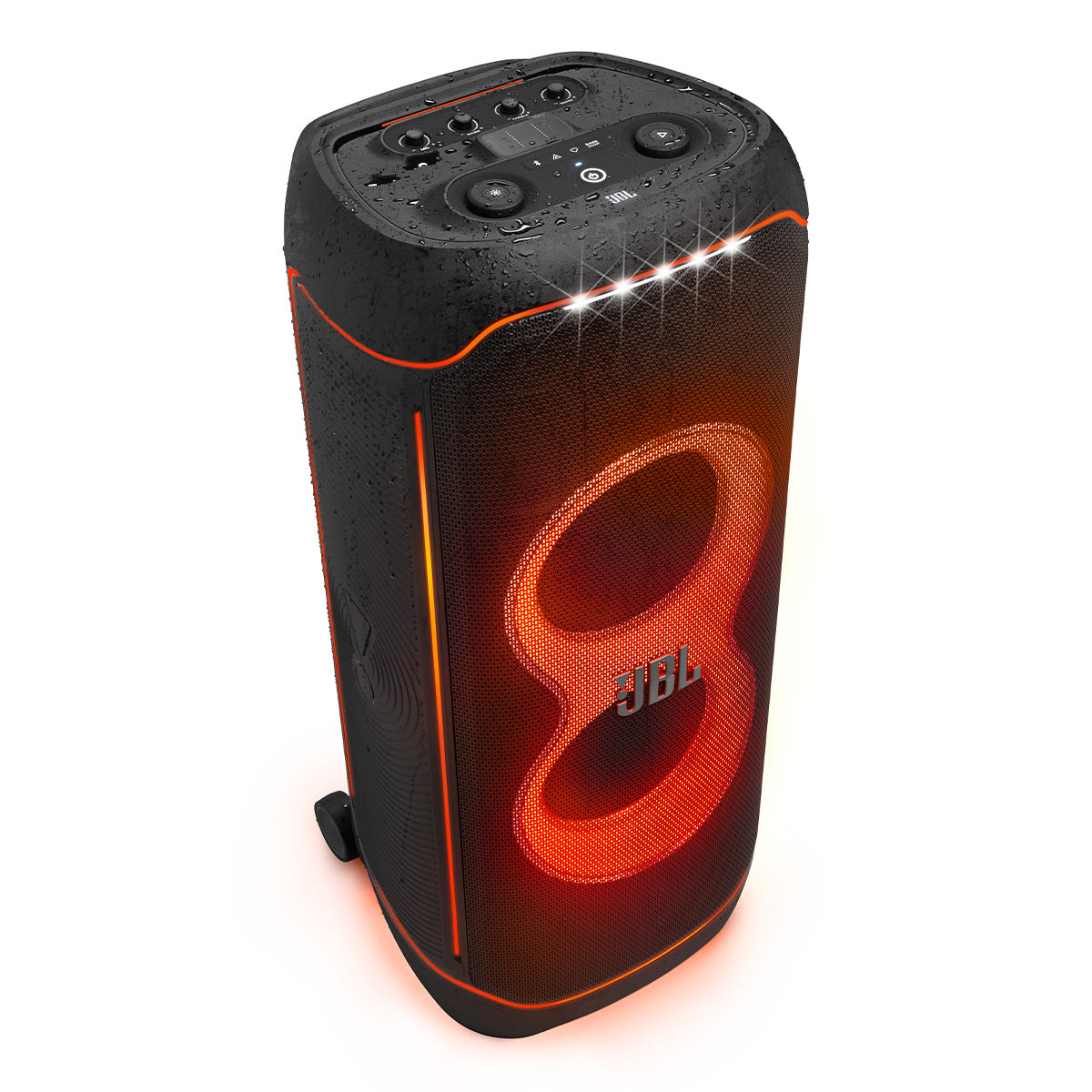 JBL PartyBox Ultimate Waterproof Wi-Fi Party Speaker with Dolby Atmos, Instrument Inputs, & Lighting Effects