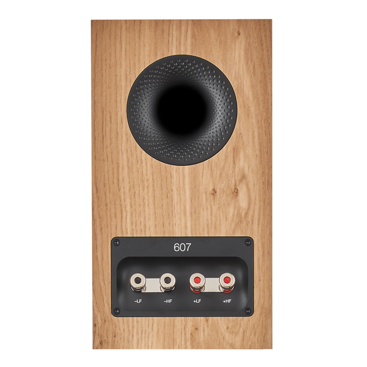 Bowers & Wilkins 607 S3 2-Way Bookshelf Speaker with 5" Continuum Cone Driver - Pair (Oak)