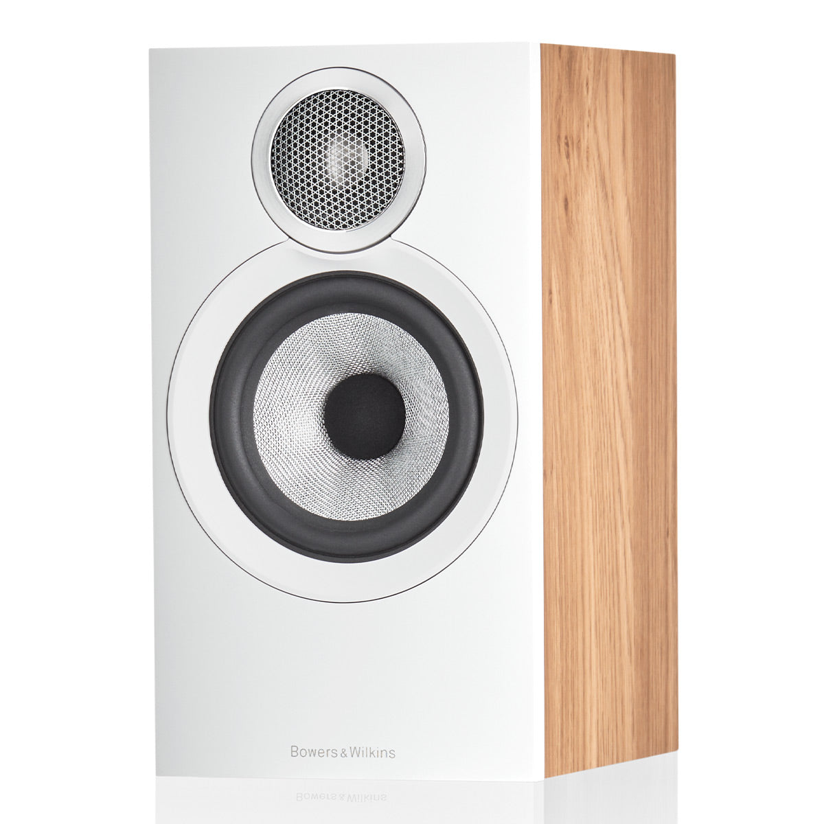 Bowers & Wilkins 607 S3 2-Way Bookshelf Speaker with 5" Continuum Cone Driver - Pair (Oak)