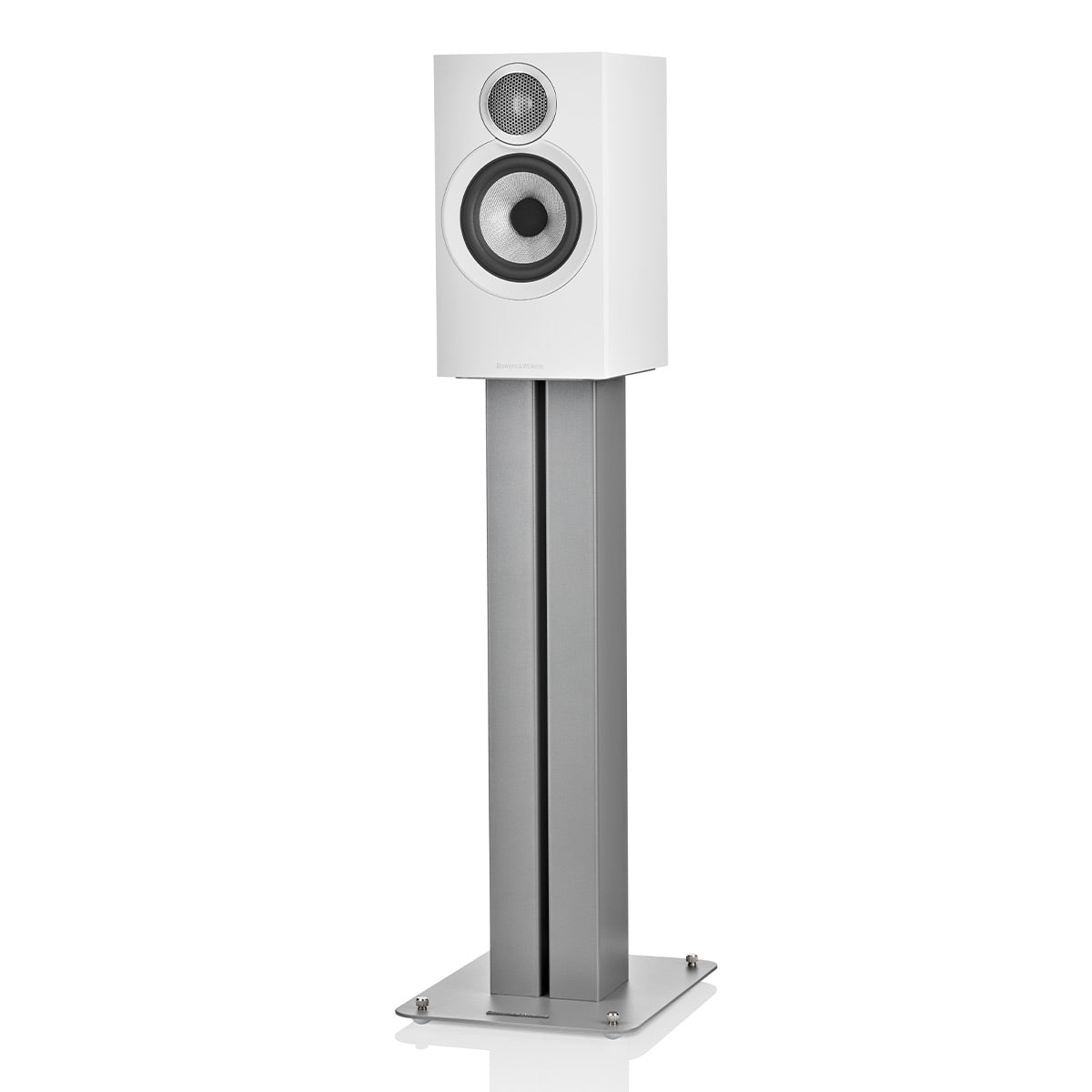 Bowers & Wilkins FS-600 Floor Stands for S3 600 Series Bookshelf Speakers - Pair (Silver)