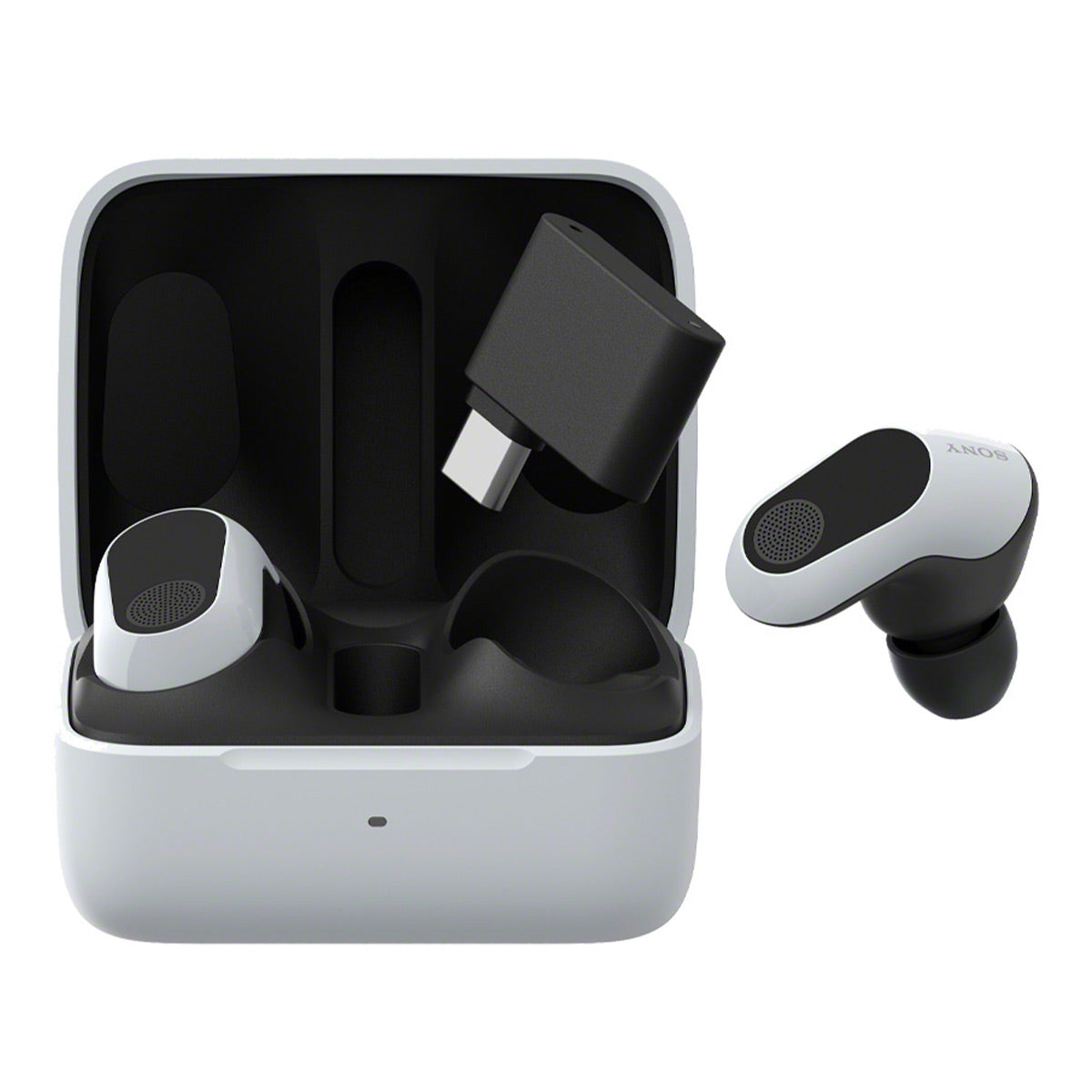Sony LinkBuds S Truly Wireless Noise Canceling Earbuds (White) Bundle with  Case 