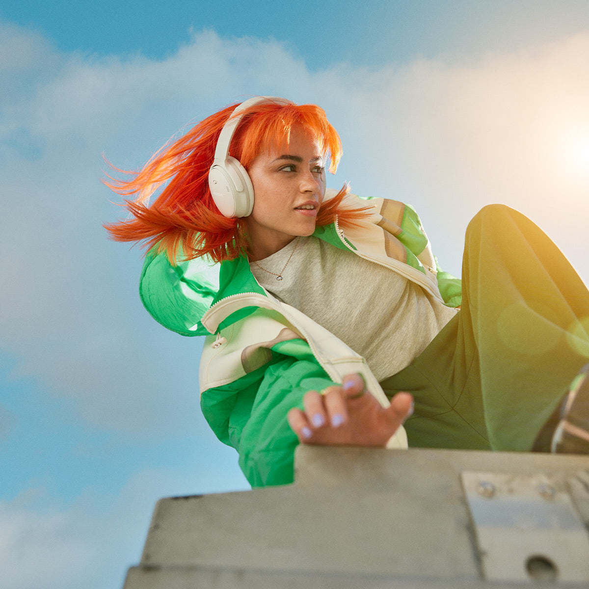 Bose Wireless Headphone Bundle with QuietComfort Ultra Wireless Noise Cancelling Headphones and QuietComfort Noise Cancelling Headphones (White)