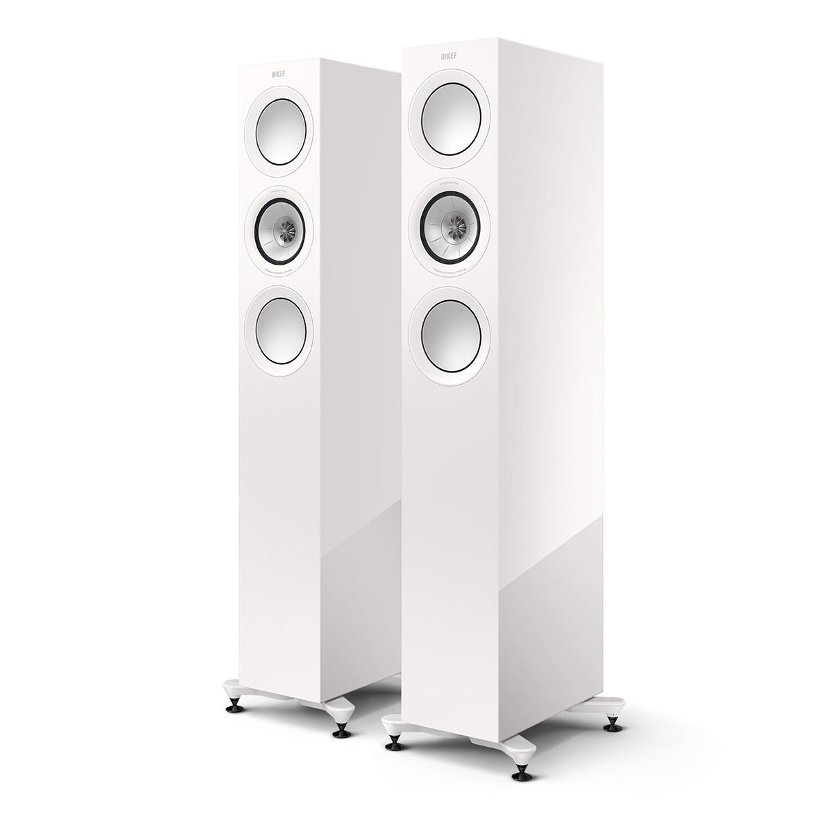 KEF R5 Meta Floorstanding Speaker - Each (Gloss White)