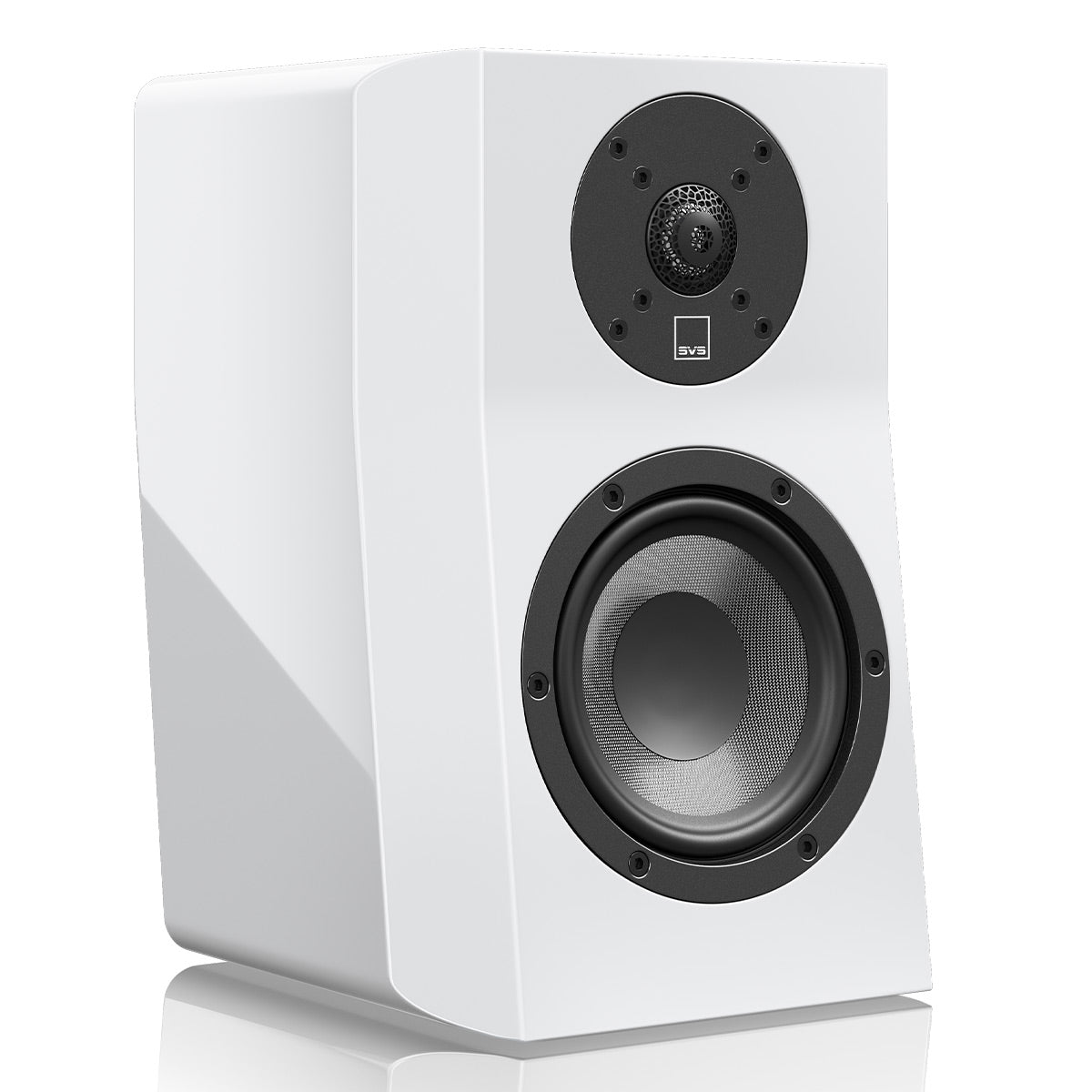 SVS Ultra Evolution Nano Bookshelf Speakers - Pair (Piano Gloss White)