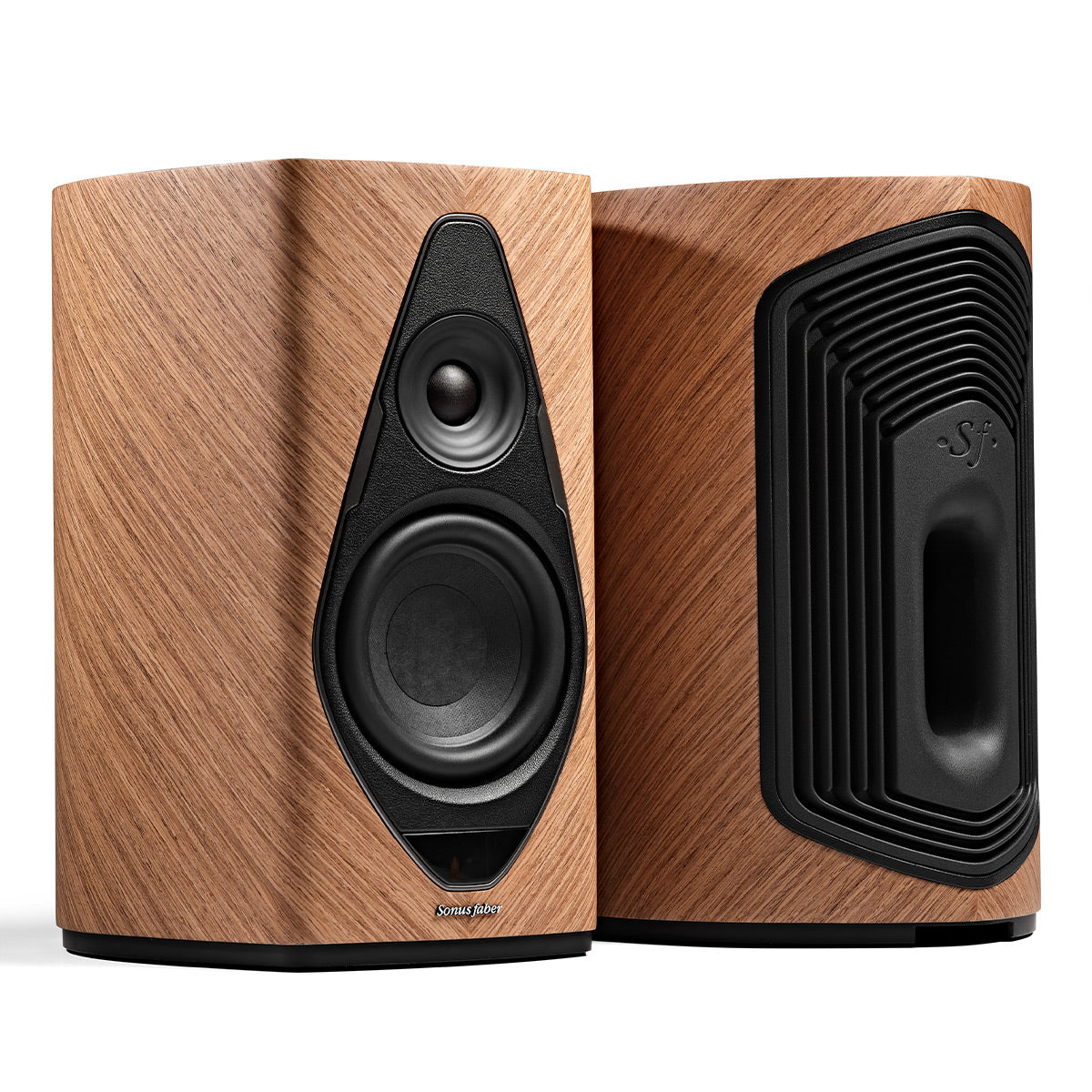 Sonus faber Duetto Wireless Bookshelf Speakers - Pair (Walnut)