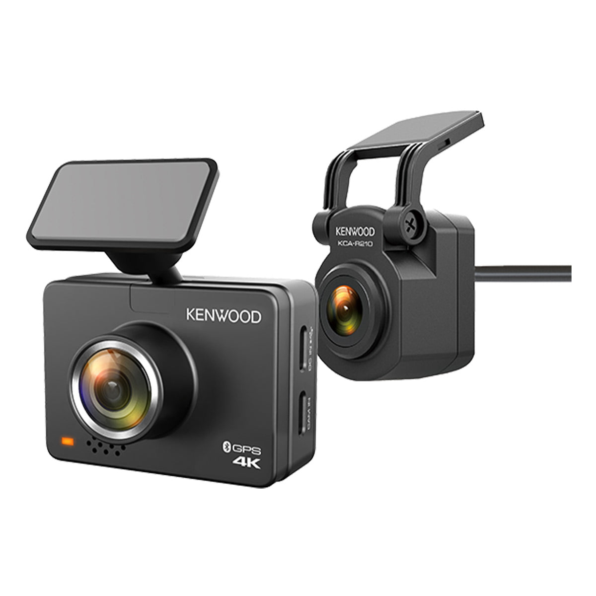 Kenwood DRV-A610WDP 4K/2K Front & Rear Dash Cam System – World Kenwood DRV-A610WDP 4K/2K Front & Rear Dash Cam System – World