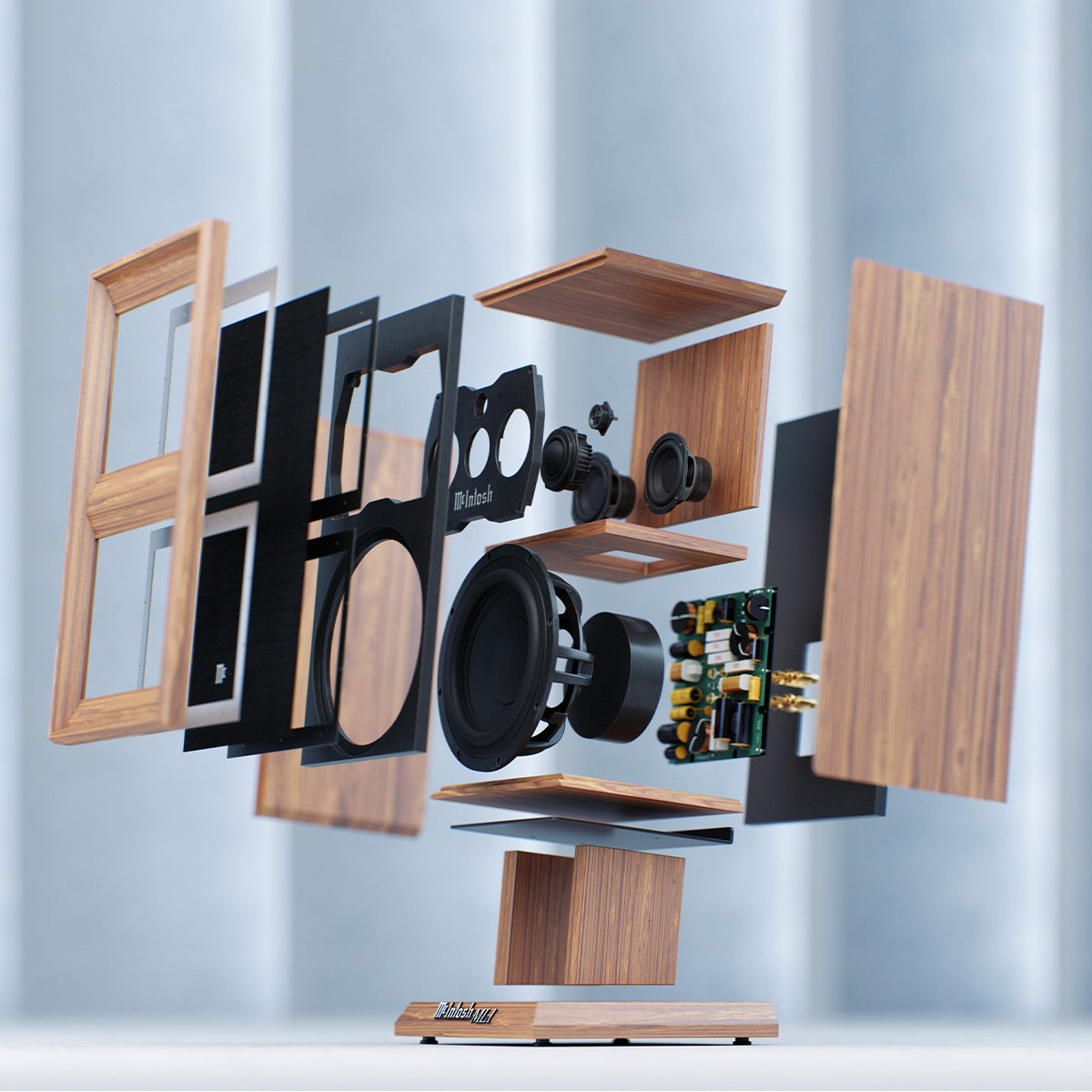 McIntosh ML1 Mk II 4-Way Loudspeaker with Stand - Each