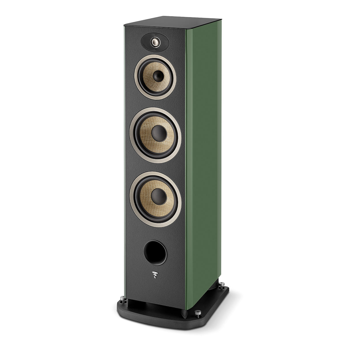 Focal Aria Evo X No. 4 Floorstanding Loudspeaker - Pair (High Gloss Moss Green)