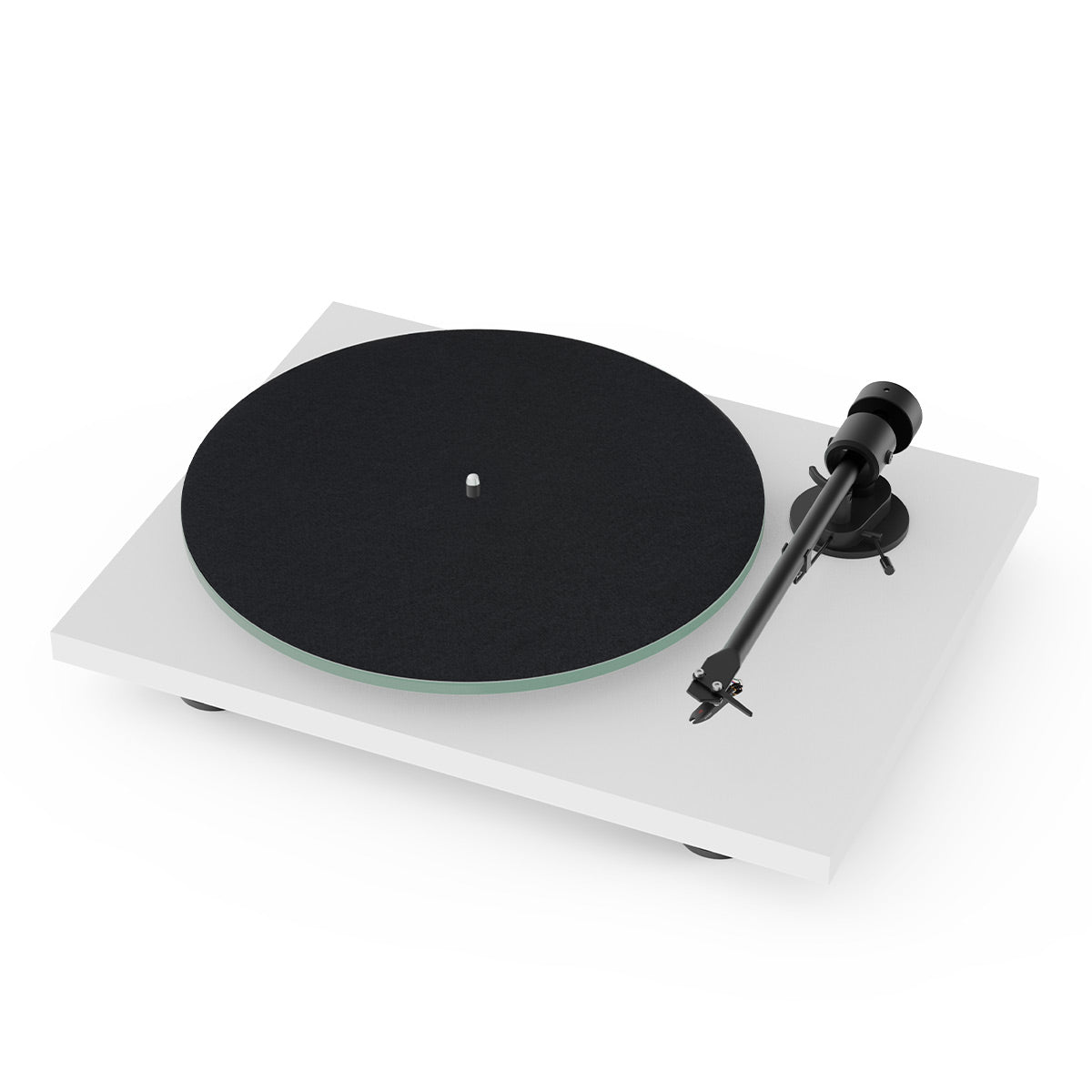 Pro-Ject T1 Evo BT Turntable with OM10 Cartridge (White)