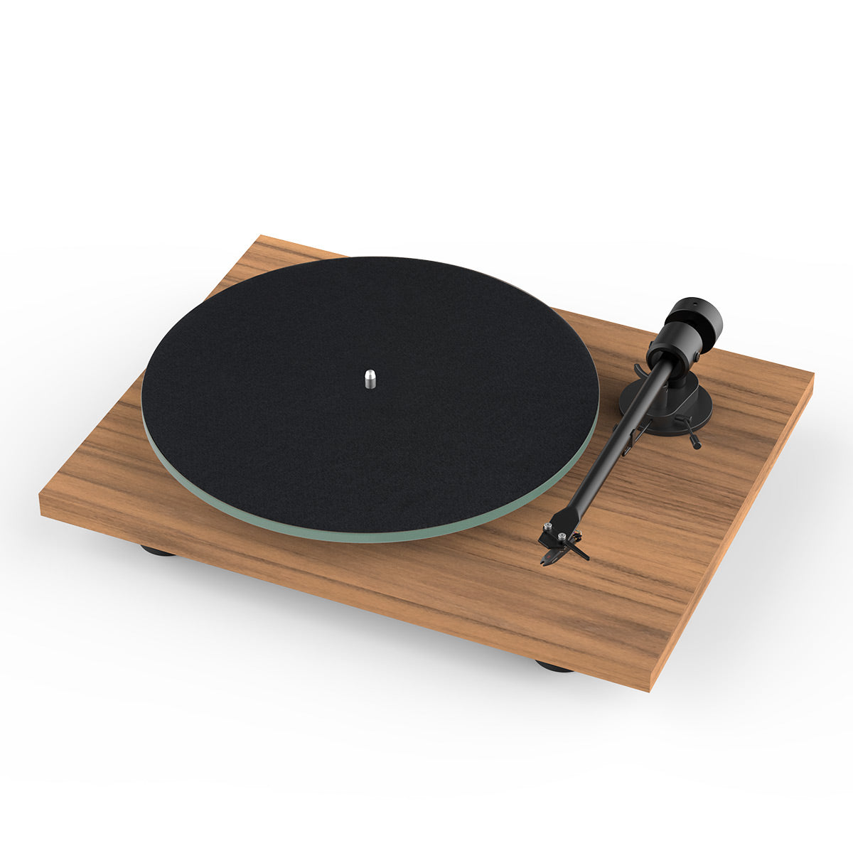 Pro-Ject T1 Evo Phono Turntable with OM10 Cartridge (Walnut)