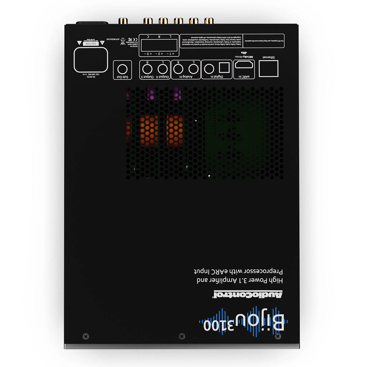 AudioControl Bijou 3100 Compact 3.1 Channel High-Power Integrated Amplifier