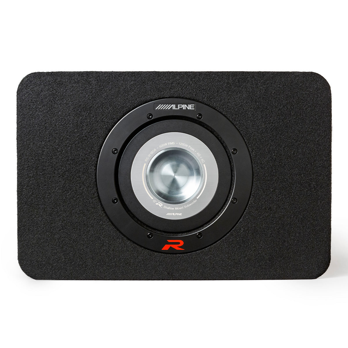 Alpine RS-SB10 Halo R-Series 10" Loaded Shallow Subwoofer Enclosure