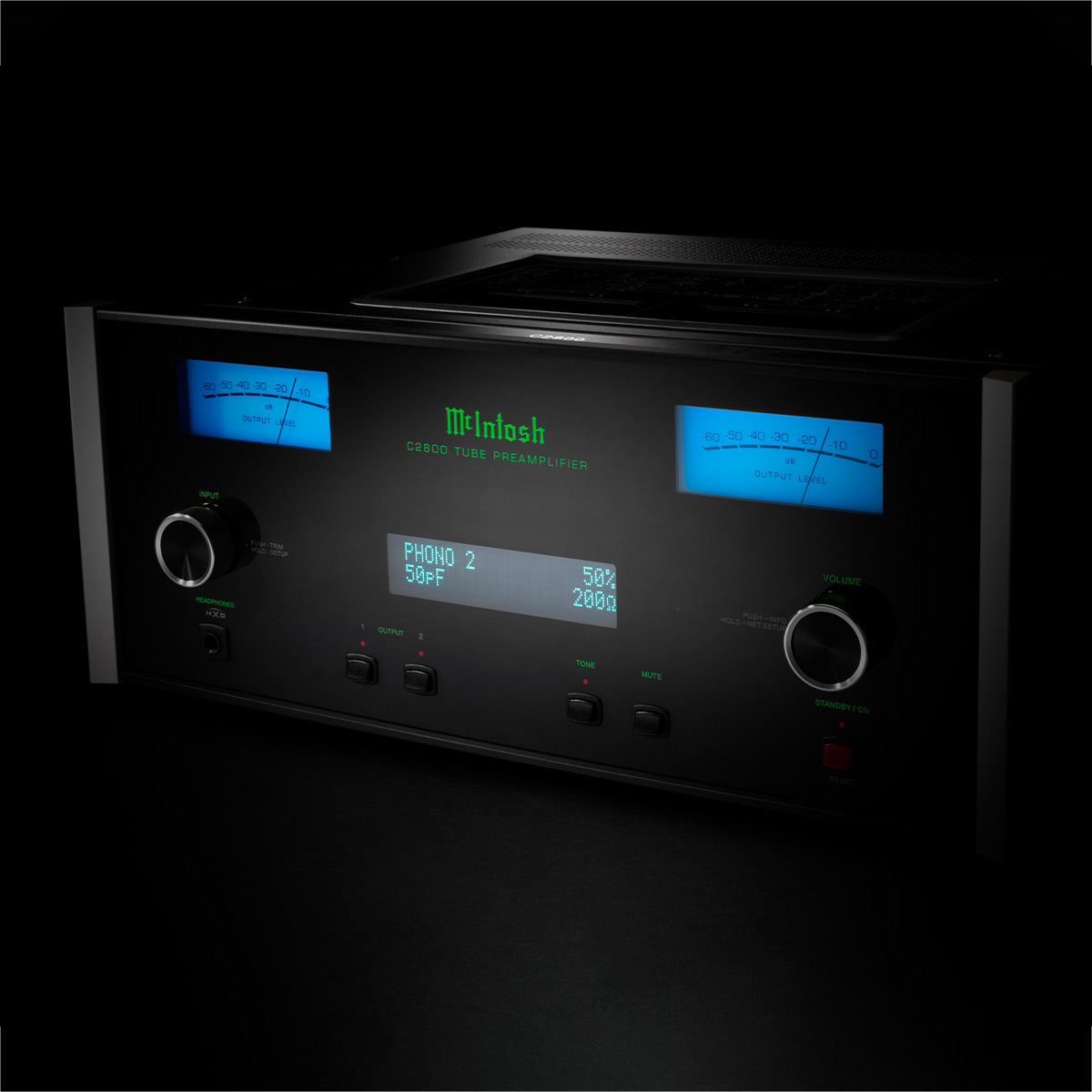 McIntosh C2800 2-Channel Vacuum Tube Preamplifier
