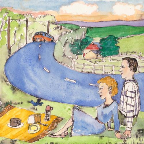 Wayward Bus / Distant Plastic Trees - Vinyl LP
