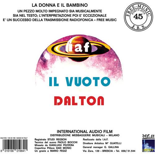 La Donna E Il Bambino / Il Vuoto - Limited Edition 7-Inch Single