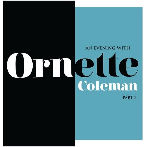 An Evening With Ornette Coleman Part 2 - Vinyl LP