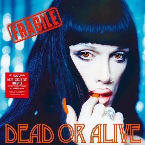 Album cover featuring a close-up portrait of a person with dark hair and orange nails against a blue