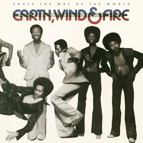 Black vinyl LP cover featuring the band in 1970s suits and wide-leg trousers