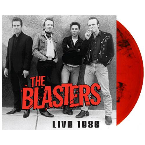 The Blasters Live 1986 - Transparent Fire Orange & Black Vinyl (Exclusive) - Vinyl LP (Orange/Black)