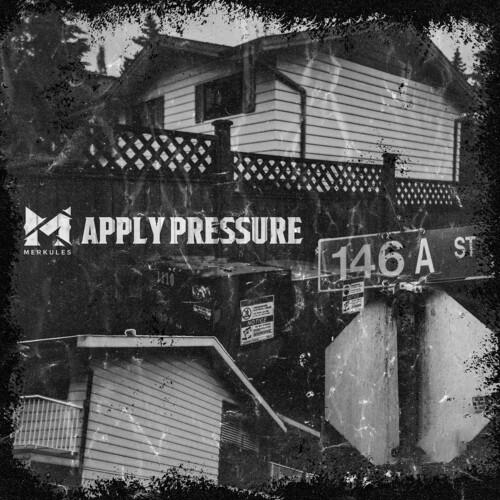 Apply Pressure (Clear w/ black splatter) - Vinyl LP