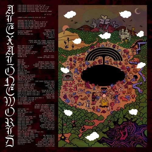 ALEXALONEWORLD (Burgundy + Black Swirl Vinyl) - Vinyl LP (Burgundy/Black)