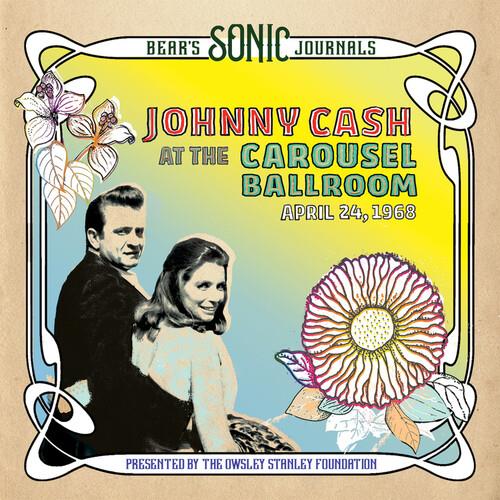 Bear's Sonic Journals: Johnny Cash, At the Carousel Ballroom, April 24 1968 - Limited Edition Vinyl LP (Yellow/Blue)