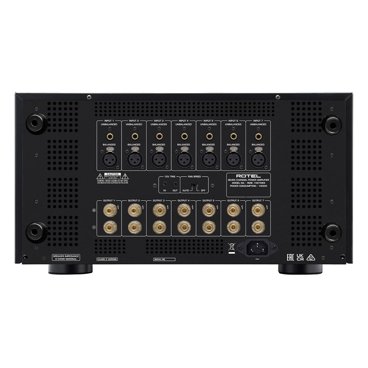 Rotel RMB-1587MKII Multi-Channel Amplifier