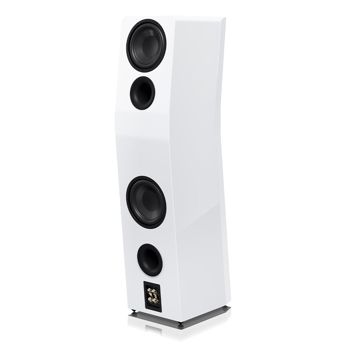 SVS Ultra Evolution Pinnacle Tower Speaker with Quad 8" Woofers - Each (Piano Gloss White)