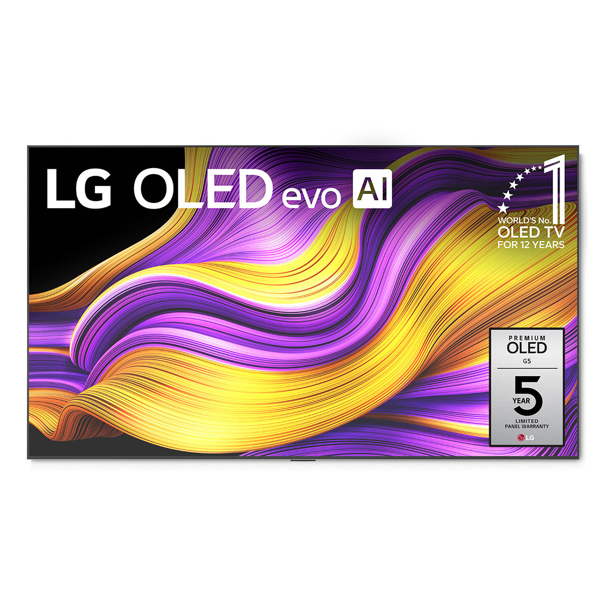 LG OLED83G5WUA 83 Inch 4K OLED evo G5 Smart TV with AudioQuest SKY 3m HDMI Cable